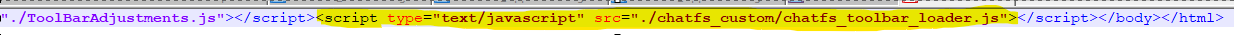 Toolbar fix